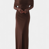 Lorelei Vestido Ajustado De Malla Escote Recto Exclusivo