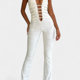 Kendra Mono Halter Encaje Espalda Ajustable Edicion Limitada