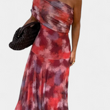 Jessamy Vestido Maxi Tie Dye Un Hombro Edicion Limitada