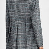 Calico Blazer Peplum Cuadros Colección Exclusiva Urbana