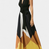 Nava Vestido Largo Polimórfico Espalda Abierta Exclusivo