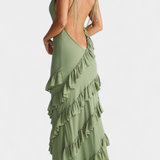 Padeline Vestido Maxi Colección Exclusiva Espalda Abierta