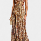 Tasha Vestido Maxi Halter Colección Detalles Exclusivos