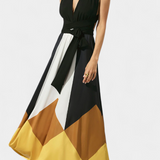 Nava Vestido Largo Polimórfico Espalda Abierta Exclusivo