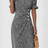 Joana Vestido Midi Floral Colección Exclusiva Escote V