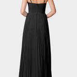 Ottilie Vestido Chiffon Plisado Corsé Esculpido Colección