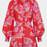 Suzanne Mono Floral Florentino Cinturón Exclusiva Colección