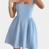 Kassandra Vestido Halter Evasé Colección Verano Exclusiva