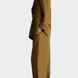 Sue Conjunto Limitado Blazer Solapas Chal Pantalones Viscosa