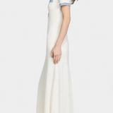 Alexia Vestido Midi Punto Ribete Colección Luxe Exclusiva