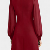 Jacequeline Vestido Cuello Redondo Colección Exclusiva