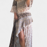 Ruth Vestido Largo Floral Colección Bohemio Exclusivo