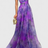 Ingrid Vestido Maxi Floral Con Escote En V Exclusivo