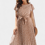 Galilea Vestido Midi Colección Floral Exclusivo Elegante