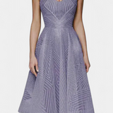 Everleigh Vestido Largo Bordados Corte A Exclusivo