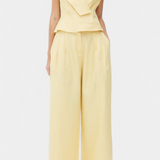 Hayden Conjunto Top Asimétrico Palazzo Colección Exclusiva
