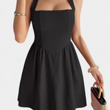 Kassandra Vestido Halter Evasé Colección Verano Exclusiva
