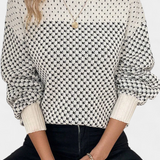Rachael Jersey Cuello Redondo En Bloques De Color Edicion