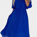 Dorina Vestido Midi Colección Exclusiva Escote En V