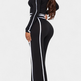 Krystelle Conjunto Off Shoulder Pantalón Recto Exclusivo