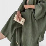 Caspian Conjunto Dos Piezas Kimono Largo Colección Exclusiva
