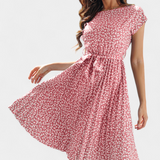 Galilea Vestido Midi Colección Floral Exclusivo Elegante