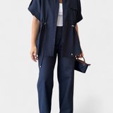 Lani Conjunto Camisa Pantalones Algodón y Lino Exclusivo