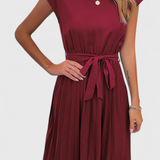 Luxie Vestido Midi Elegante Tejido Ligero Edición Limitada