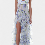 Bonnie Vestido Maxi Iris Púrpura Edición Limitada Exclusiva