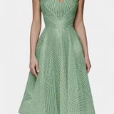 Everleigh Vestido Largo Bordados Corte A Exclusivo
