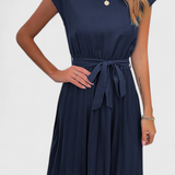 Luxie Vestido Midi Elegante Tejido Ligero Edición Limitada