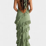 Padeline Vestido Maxi Colección Exclusiva Espalda Abierta
