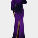Julitta Vestido Maxi Ombre Hombros Descubiertos Exclusivo