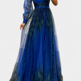Becca Vestido Maxi de Chiffón Exclusivo de Colección
