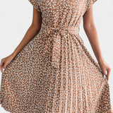 Galilea Vestido Midi Colección Floral Exclusivo Elegante