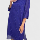 Polly Vestido De Gasa Elegante Colección Clásica Exclusiva