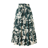 Camila Falda Midi Estampado Floral Plisados Exclusiva