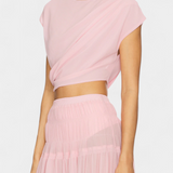 Nalia Falda de Chifón Capas Vaporosas Exclusiva Edición