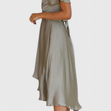 Franzi Vestido Elegante Con Escote En V Colección Vintage
