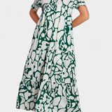 Nélida Vestido Fluido Estampado Colección Exclusiva