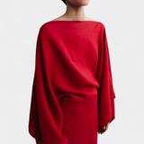 Kamilia Vestido Kimono Lino Y Algodón Cinturón Exclusivo