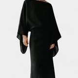 Kamilia Vestido Kimono Lino Y Algodón Cinturón Exclusivo