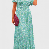 Aldara Vestido Clásico Escote En V Colección Exclusiva