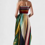 Leticia Vestido Largo De Tejido Artesanal Edición Limitada
