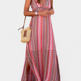 Jeni Vestido Largo Boho Tribal Halter Edicion Limitada