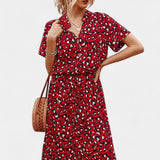 Rovena Vestido Midi Lunares Camisero Colección Exclusiva