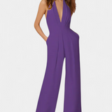 Mono Lila de Pierna Ancha Elegancia Ligera Exclusiva