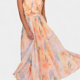 Alaia Vestido Estampado Aquarelle Colección Exclusiva