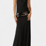 Georgia Vestido Halter Lujo Lentejuelas Edición Limitada