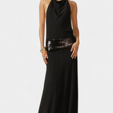 Georgia Vestido Halter Lujo Lentejuelas Edición Limitada
